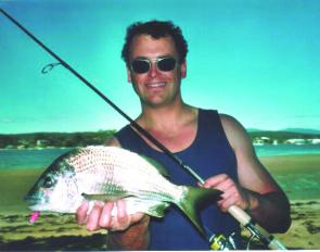 Christopher Brooks scored this superb bream by casting an Attack minnow off the rocks.    